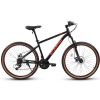 Ecarpat Mountain Bike 24 Inch Wheels, 21-Speed Mens Womens Trail Commuter City Mountain Bike, Carbon steel Frame Disc Brakes Thumb Shifter Front Fork