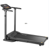 folding Treadmill 250 lb electric walker 12 preset program aerobic training LCD display silent track indoor bodybuilding running home gym, adult men a