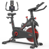 Indoor bike level 5 adjustable sports bike home fitness bike 25 pound flywheel and 5 PJ silent belt IPAD stand + LCD display and hand pulse bodybuildi