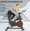 Indoor bike level 5 adjustable sports bike home fitness bike 25 pound flywheel and 5 PJ silent belt IPAD stand + LCD display and hand pulse bodybuildi