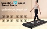 NEW Folding Walking Pad Under Desk Treadmill for Home Office -2.5HP Walking Treadmill With Incline 0.5-7.5MPH 265LBS Capacity Treadmill for Walking Ru