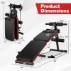 Adjustable Metal Workout Bench Multifunctional Sit up Bench