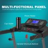 Home Use Max 250 LBS Capacity Incline Multi-function Foldable Electric Treadmill