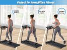 NEW Folding Treadmills Walking Pad Treadmill for Home Office -2.5HP Walking Treadmill With Incline 0.5-7.5MPH 265LBS Capacity Treadmill for Walking Ru