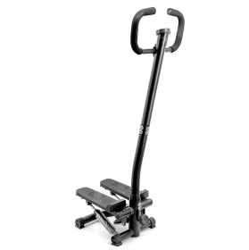 Aerobic Training Stepper, Hydraulic Fitness Stepper 300 LBS Load Mini Stepper LCD Display Handrest Balance (removable) N Preset Program Home / Office (W1388P143703: W1388P143703)