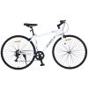 Shimano 7 Speed Hybrid Bike Aluminum Alloy Frame C-Brake 700C Road Bike For men women's City Bicycle