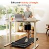 Under Desk Treadmill with Incline, Walking Pad for Home/Office, Portable Walking Treadmill 2.5HP, Walking Jogging Machine with 265 lbs Weight Capacity